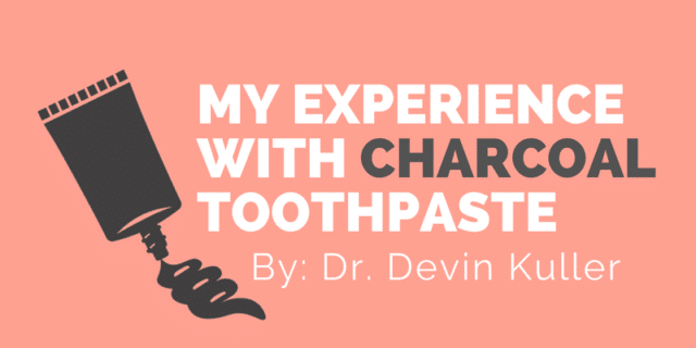My experience with charcoal toothpaste